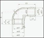 Street Elbows 90� Banded Pipe Fittings