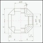 Crosses Banded Equal Pipe Fittings  