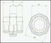 Unions F/F Pipe Fittings  
