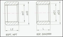 Half Couplings/Half Sockets 